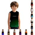 thumbnail image 1 of RMGVDSD Boys Gradient Color Sleeveless Tank Tops Soft Breathable Casual Summer T-Shirts Kids Basic Tee Shirts For Kids 5-6 Years, 1 of 4
