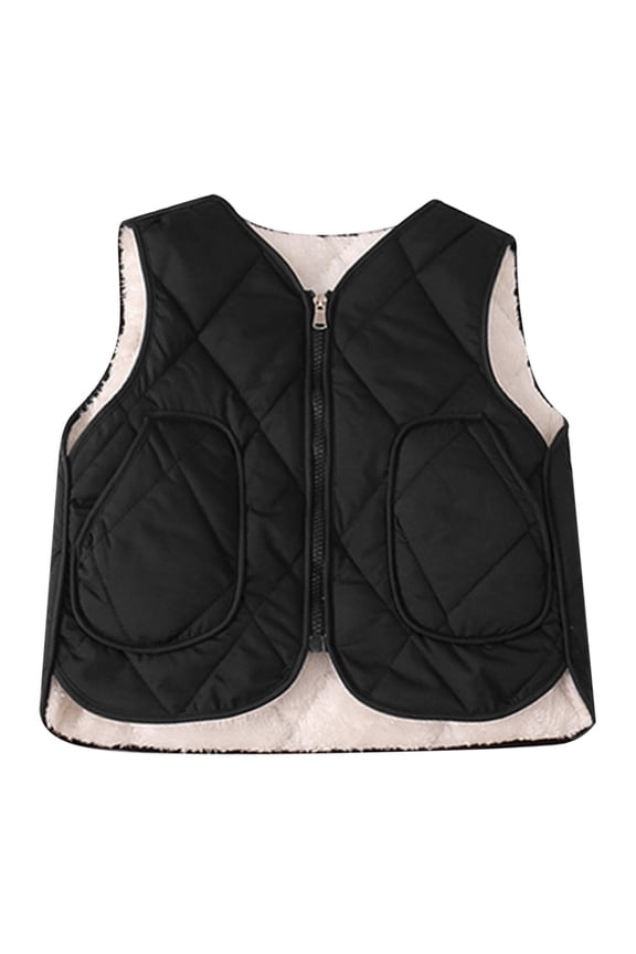 Boys' Lightweight Puffer Vest Coat Boys Down Vest Winter Warm Sleeveless Jacket For Kids And Youth Insulated Padded Outerwear Comfort Sport Wear 3-4 Years