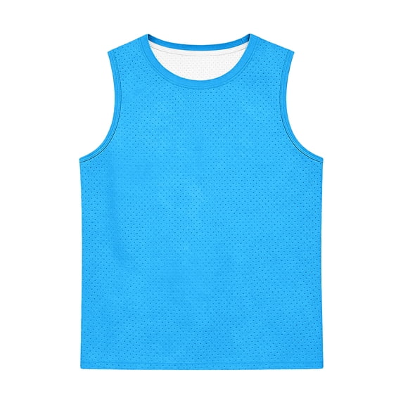 RMGVDSD Boys Tank Tops Quick Dry Athletic Basketball Undershirts Kids Solid Color Sleeveless Shirt Breathable Tank Top Casual Comfort Tee Shirts 7-8 Years