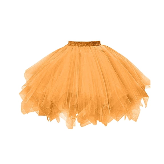 RMGVDSD Candy Color Tutu Skirt For Girls Performance Dance Ballet Layered Party Wear Tulle Fluffy Tutu Skirt Princess Pettiskirt Fashion 3-8 Years