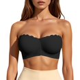 thumbnail image 1 of RMGVDSD Comfort Womens Bras Strapless Bra Non- No Underwire Padded Bandeau Multiway Smoothing Bras Convertible Straps Comfort Everyday Bra, 1 of 5