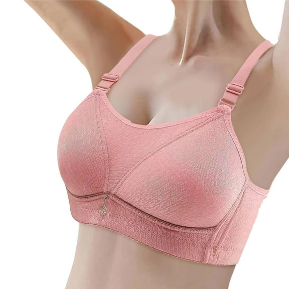 RMGVDSD Comfort Womens Bras Women's Adjustable Heart Shaped Cat Large Size Underwire Thin Cup Bra Workout Yoga Crop Tops