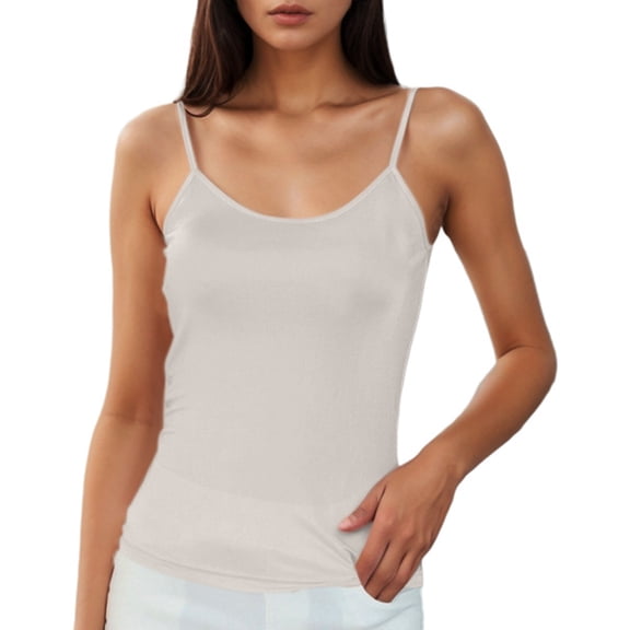 RMGVDSD Fashion Womens Tank Tops Trendy Women's Tank Top Everyday Comfort Versatile Casual Summer Outfits Relaxed Fit Tops Stylish Party Cami Top