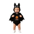 thumbnail image 1 of RMGVDSD My First Halloween Baby Boy Outfit Bat Costume Long Sleeve Romper Bodysuit Onesie Hat Set Cute Infant Outfits, 1 of 4