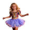 thumbnail image 1 of RMGVDSD Girls Ballerina Tutu Skirt Colorful Layered Tulle Skirts For Carnival Party Dance Performance Clothes Stylish Cute Skirt 1-2 Years, 1 of 4