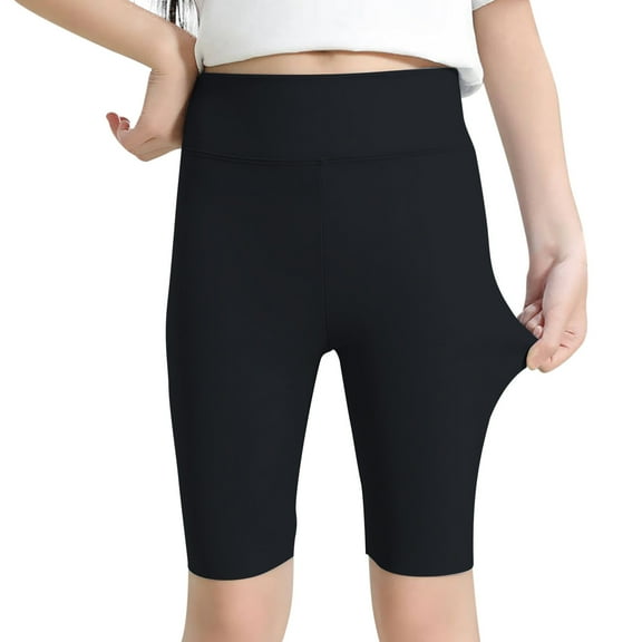 RMGVDSD Girls Biker Shorts Girls Athletic Shorts Leggings Kids Dance Running Yoga Pants Shorts Workout Tights Shorts Sports Pants Trend Hot Short Pants For 2-3 Years