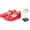 thumbnail image 1 of RMGVDSD Girls Dress Shoes Fashion Soft Sole Casual Shoes For Toddler Kids School Uniform Flats Classic Walking Shoes, 1 of 7