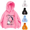 thumbnail image 1 of RMGVDSD Girls Graphic Hoodies Sweatshirts Fashion Cartoon Print Long Sleeve Hooded Sweatshirt Pullover Kids Fall Winter Casual Tops Comfort Sweatshirt 4-5 Years, 1 of 4