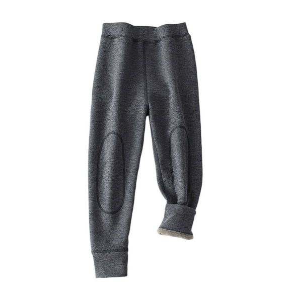 RMGVDSD Girls High Waisted Leggings Soft Warm Cozy Girls Pants Autumn Thermal Pants Kids Tights Thick Inner Underpants Cold Weather Layering Trousers 4-5 Years