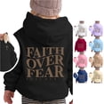 thumbnail image 1 of RMGVDSD Girls Hoodies & Sweatshirts Fall Winter Clothes Casual Letter Print Pullover Hooded Sweatshirt Tops for Kids School Daily Wear 11-12 Years, 1 of 7