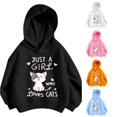 thumbnail image 1 of RMGVDSD Girls Hoodies Sweatshirts Graphic Cartoon Print Long Sleeve Casual Pullover Soft Comfy Hooded Sweatshirt Tops for Kids Hoodie Comfy Sweatshirt 5-6 Years, 1 of 4