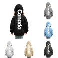 thumbnail image 1 of RMGVDSD Girls Hoodies Sweatshirts Letter Print Pullover Hooded Sweatshirt Tops Kids Lightweight Casual Hoodie Fashion Trendy Clothes Kids Sweatshirt 9-10 Years, 1 of 5