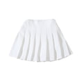 thumbnail image 1 of RMGVDSD Girls Pleated Skirt Summer High Waisted School Uniform Skirts Fashion Casual Tennis Skirt Solid Color Mini Skorts Birthday Party Skirt 17-18 Years, 1 of 7
