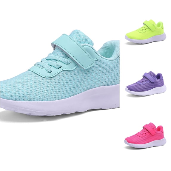 RMGVDSD Girls Sneakers Walkers Shoes Fashion Autumn Children's Sports Shoes Flats Mesh Breathable Lightweight Non- Tennis Shoes