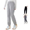 thumbnail image 1 of RMGVDSD Girls Sweatpants Active Jogger Pants Pull On Elastic Waist Casual Track Pants Kids School Sports Pants Relaxed Fit Soft Bottoms 9-12 Years, 1 of 7