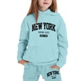 thumbnail image 1 of RMGVDSD Girls Sweatsuit Sets 2 Piece Outfits Letter Print Hoodies Sweatshirts And Sweatpants Set Stylish Comfortable Everyday Wear Fashion Girls Clothes, 1 of 4