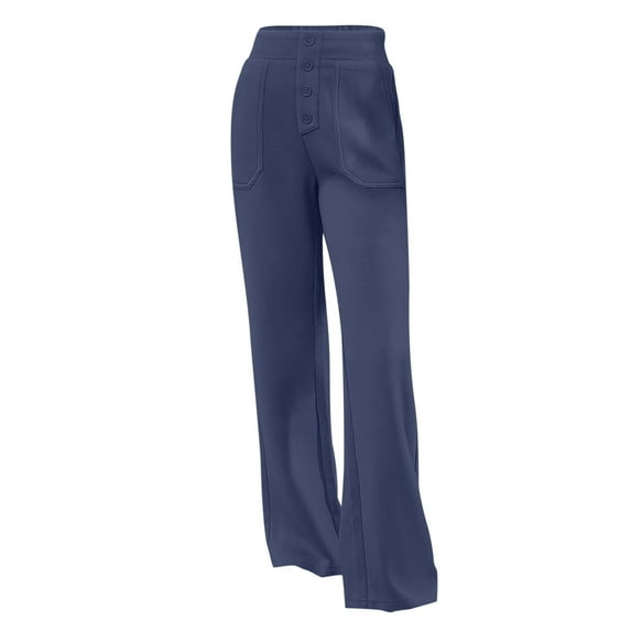RMGVDSD Girls Uniform Pants Casual School Dress Bootcut Trousers Tween Girls High Waisted Straight Pants Kids School Uniform Stretchy Trousers for 5-6 Years