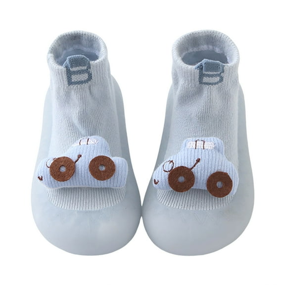 RMGVDSD Boys Girls Socks Baby Sock Shoes Soft Baby Walking Shoes Non Toddler Slippers Breathable Cartoon Mesh Floor Socks Barefoot Shoes Baby Shoes 18-24 Months