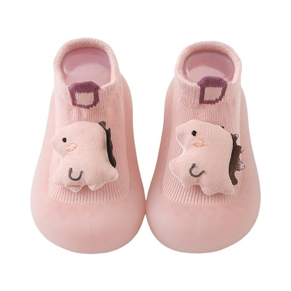 RMGVDSD Boys Girls Socks Baby Sock Shoes Soft Baby Walking Shoes Non Toddler Slippers Breathable Cartoon Mesh Floor Socks Barefoot Shoes Baby Shoes 18-24 Months