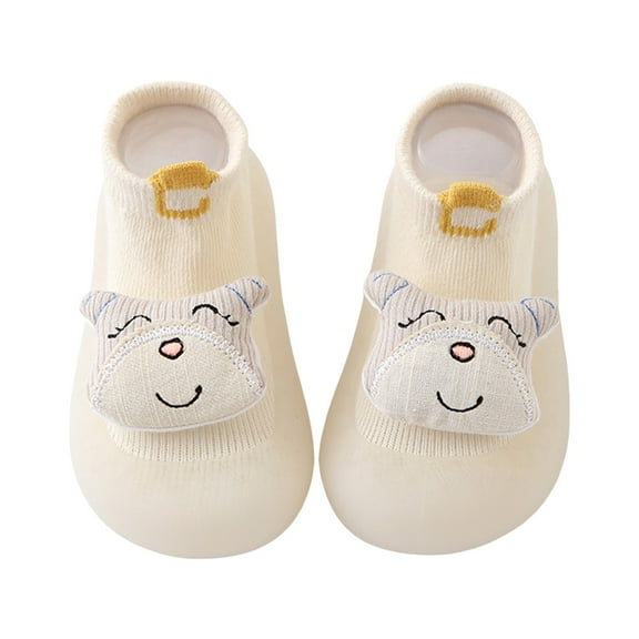 RMGVDSD Boys Girls Socks Baby Sock Shoes With Soft Baby Walking Shoes Toddler Non Slippers Breathable Cartoon Mesh Floor Socks Barefoot Shoes Baby Sneakers 0-6 Months