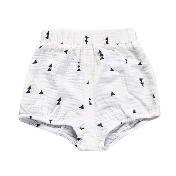 RMGVDSD Boys Shorts Soft Baby Bloomers For Toddler Diaper Covers Cute Loose Harem Shorts Underwear 2-3 Years/White