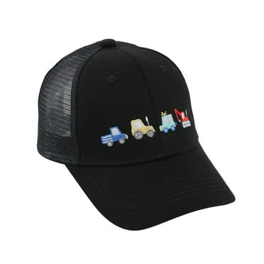 RMGVDSD Kids Baseball Hat Baby Boys Girls Cartoon Car Print Baseball Cap Sun Proection Mesh Panels Adjustable Kids Hat Fashion Kids Baseball Hat