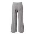 thumbnail image 1 of RMGVDSD Kids Girl's Corduroy Wide Leg Pants Button Front Zipper Straight Trousers With Pockets For Teens Solid Color Casual Long Pants Versatile Slacks Trouser, 1 of 6