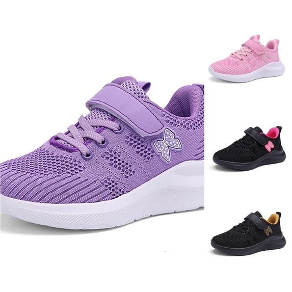 RMGVDSD Kids Sneakers For Boys Girls Tennis Running Shoes Lightweight Breathable Mesh Fashion Sneakers For Outdoor School Walking