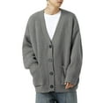 thumbnail image 1 of RMGVDSD Men Sweater Jacket Mens Cardigan Sweater Button Down Long Sleeve V Neck Knit Sweaters Coat Streetwear Fall Clothes Solid Color Cardigans Men's Knit Sweater, 1 of 6