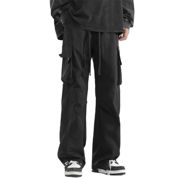 RMGVDSD Men's Cargo Pants Trendy Mens Cargo Pants Workout Jogger Casual Loose Fit Trousers Streetwear Comfortable Outdoor Hiking Sports Lightweight Pants Trendy Sweatpants