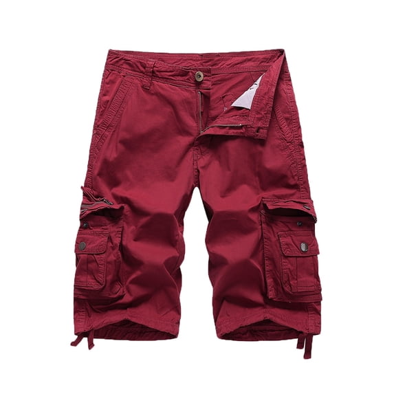 RMGVDSD Men's Casual Cargo Shorts Mens Relaxed Fit Work Shorts With Multi-Pocket Comfortable Summer Outdoor Hiking Short Pants Leisure Vacation
