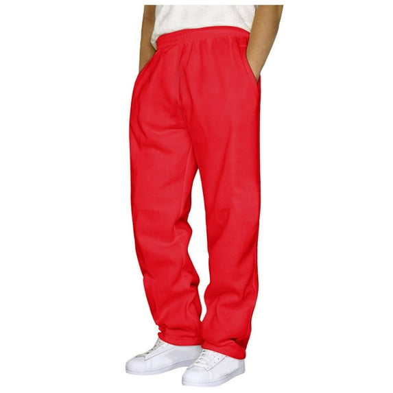 RMGVDSD Men's Pants Summer Trousers Mens Pants Casual Solid Color Track Workout Pants With Pocket Comfort Athletic Pants