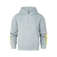 thumbnail image 1 of RMGVDSD Men's Relaxed Fit Hoodies Men's Autumn Winter Hoodie Sports Hoodie Comfortable Casual Loose Patchwork Solid Color Hooded Sweater Top Comfort Hooded Sweatshirt, 1 of 3