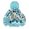 thumbnail image 1 of RMGVDSD Men's Relaxed Fit Hoodies Men's Hoodies & Sweatshirts Halloween Skeleton Graphic Hoodie Casual Loose Fit Comfy Mens Hoodies, 1 of 3