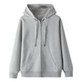 thumbnail image 1 of RMGVDSD Men's Relaxed Fit Hoodies Mens Hoodie Long Sleeve Casual Hooded Sweatshirt Fashion Drawstring Hoodies With Pocket Athletic Hoodie Sweatshirt, 1 of 4