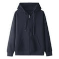 thumbnail image 1 of RMGVDSD Men's Relaxed Fit Hoodies Mens Hoodie Long Sleeve Casual Hooded Sweatshirt Fashion Drawstring Hoodies With Pocket Hoodie Slim Fit Jacket, 1 of 4