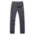 thumbnail image 1 of RMGVDSD Mens Pants Casual Trousers Men's Outdoor Quick Drying Pants Thin Mountaineering Hiking Pants Stretch Breathable Sweat Wicking Cycling Trousers Vintage Stylish Slacks, 1 of 3