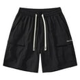 thumbnail image 1 of RMGVDSD Mens Shorts Casual Shorts Summer Mens Cargo Sweat Shorts Drawstring Elastic Waist Athletic Workout Gym Jogger Shorts Lightweight Vacation Shorts, 1 of 6