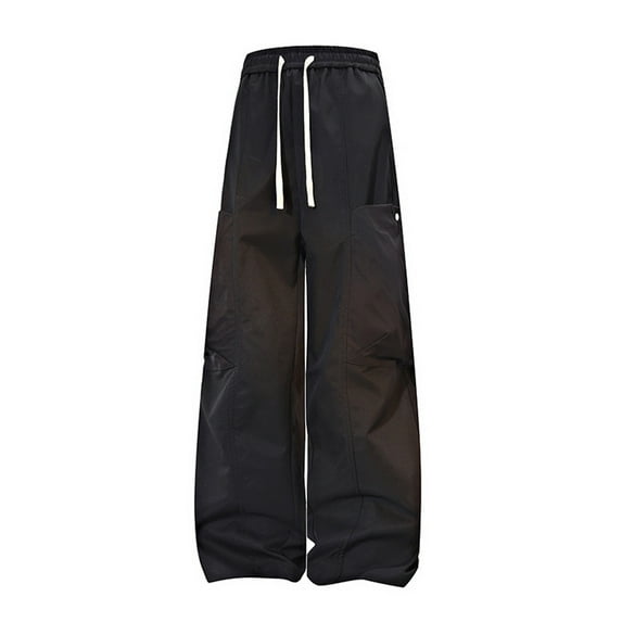 RMGVDSD Mens Straight-Fit Pants Men's Casual Pants Outdoor Loose Fit Straight Leg Trousers High Street Hiking Pants Daily Wear Leisure Activities Stylish Slacks Pant