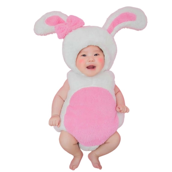 RMGVDSD Baby Boy Girl Romper Adorable Bunny Clothes Baby Girls Boys Bodysuit Onesie Rabbit Soft Rompers Animal Outfit One Size