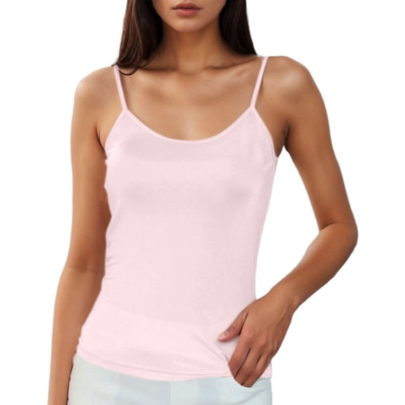 RMGVDSD Soft Tank Top for Women Trendy Women's Tank Top Everyday Comfort Versatile Casual Summer Outfits Relaxed Fit Tops Going Out Crop Top