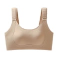 thumbnail image 1 of RMGVDSD Sports Bras for Women Seamless Bralettes No Underwire Wireless Tshirt Bra Supportive Full Coverage Comfortable Everyday Bras Wear Everyday Sports Bras, 1 of 9