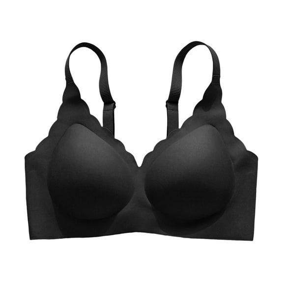 RMGVDSD Sports Bras for Women Seamless Underwire Comfortable Full Coverage Bralettes Push Up Everyday T-Shirt Bra Soft Bralette Underwear