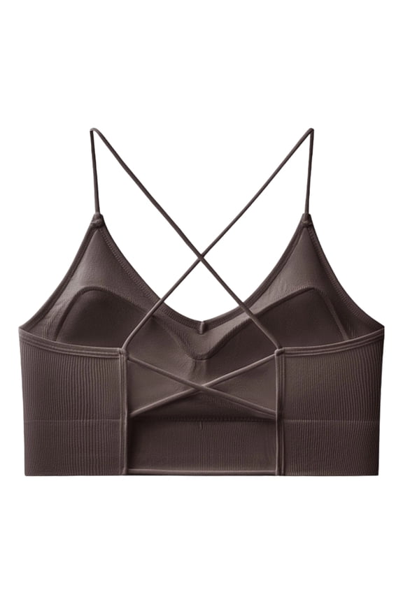 Sports Bras for Women Twist Cross Back Sports Bra Fitness Everyday Wear Seamless Bralettes Support Open Back Yoga Top Tshirt Brassiere