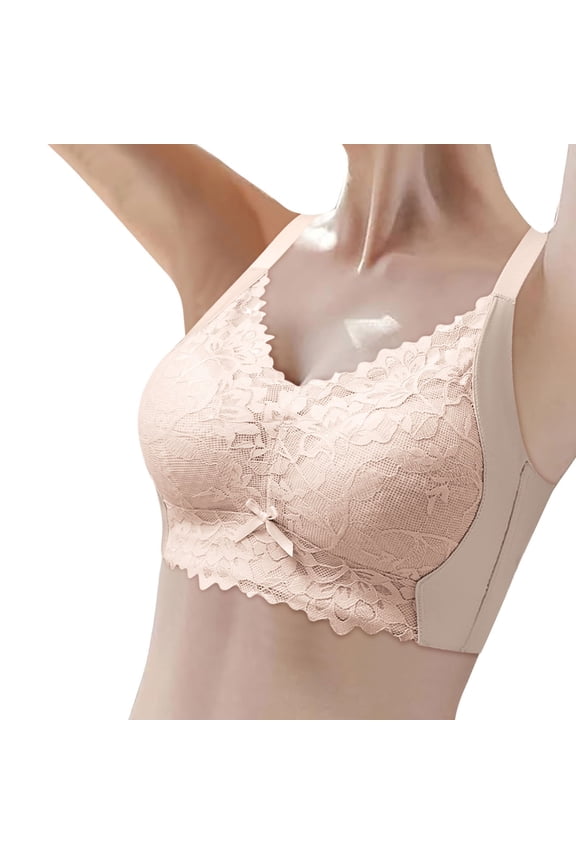 Strapless Bras for Women Minimizer Bras For Women No Underwire Full Coverage Bras Seamless Soft Support Plus Size Lifting Bra Everyday T-Shirt Bralette