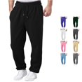 thumbnail image 1 of RMGVDSD Sweatpants for Girls Boys Casual Jogger Pants Kids Sweatpants Loose Fit Elastic Waist Athletic Pants Comfortable Back to School Pants 5-6 Years, 1 of 9