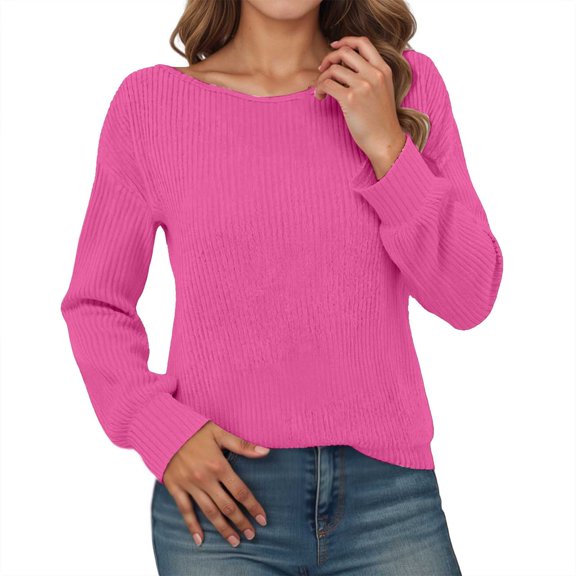 RMGVDSD Sweatshirt for Women Christmas Casual Long Sleeve Round Neck Sweatshirts Simple Comfort Relaxed Pullover Leisure Everyday Fall Trendy Sweatshirts