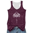 thumbnail image 1 of RMGVDSD Tank Tops For Women Sleeveless Summer Tops Printed Fashion Lightweight Casual T Shirts Beach Vacation Spring Racerback Tank Top Temperament Shirts, 1 of 3