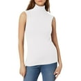 thumbnail image 1 of RMGVDSD Tank Tops For Women Tees Fashion Solid Color T Shirt Women Sleeveless Turtleneck Tank Tops Slim Fit Stretchy Layer Tee Shirts Blouses Shirts, 1 of 4