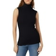 thumbnail image 1 of RMGVDSD Tank Tops For Women Tees Fashion Solid Color T Shirt Women Sleeveless Mock Turtleneck Tank Tops Slim Fit Stretchy Layer Tee Shirts Going Out Clothes, 1 of 4